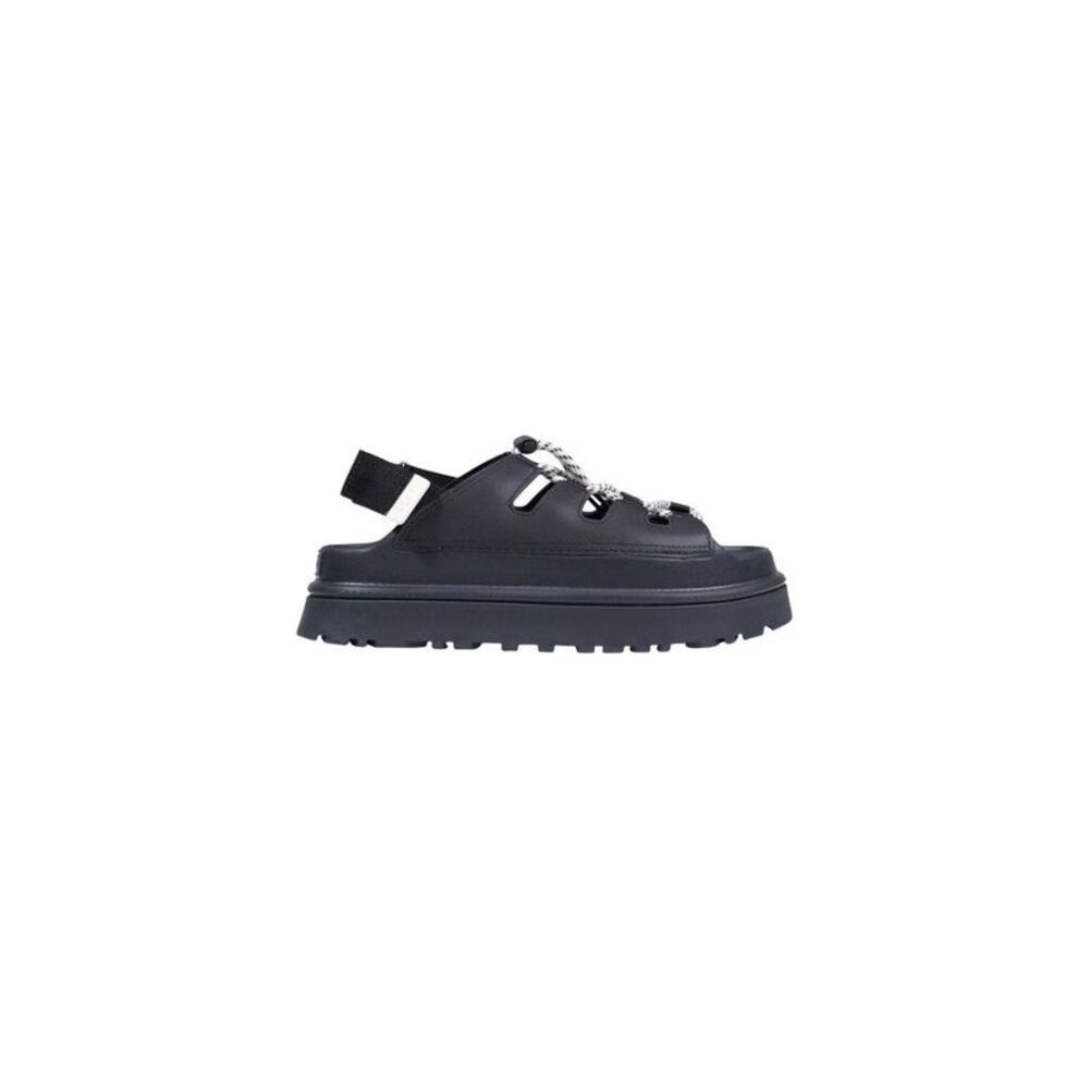 UGG Black Polyethylene Flat Women's Sandals
